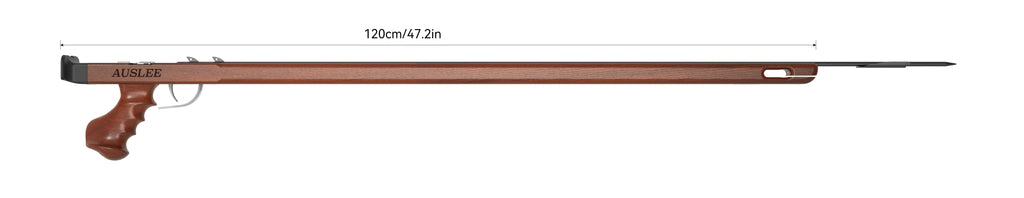 Ranger wood speargun Series for Spearfishing, Speargun for Freediving, Scuba Diving, Fishing, Diving, Burma Teak, Stainless Steel Shaft