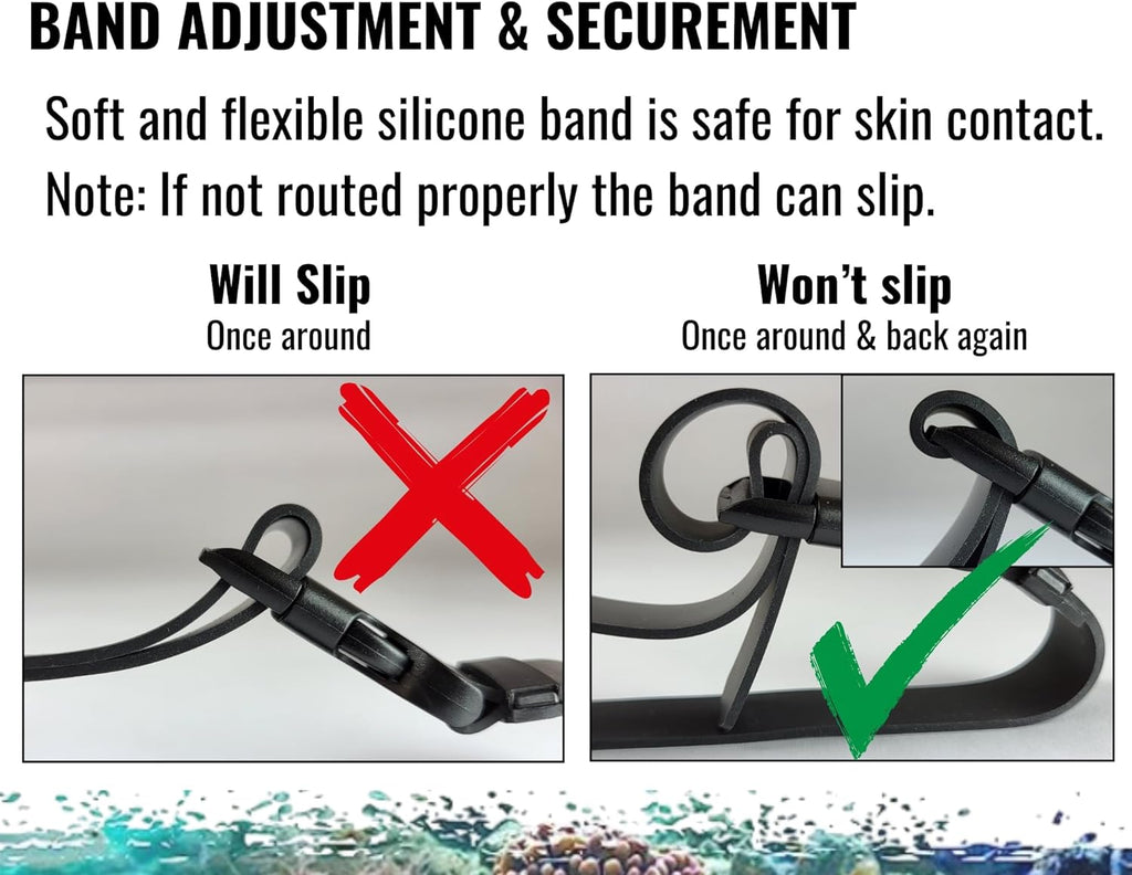 6.1" (154 mm) Dive & Spearfishing Knife – SS420 Serrated Stainless Steel with Black Coating for Easy Cleaning – Lightweight, Rust-Resistant Blade – Includes Adjustable Arm/Leg Holster