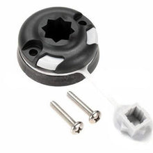 Load image into Gallery viewer, Track Mounting Base, Kayak Track Mount Base Light Pole Base Rail Mount Replacement for Fishing Boat Canoe Yacht, Built in 2 Screws