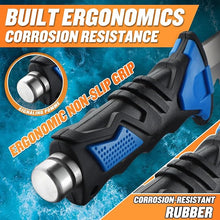 Load image into Gallery viewer, Diving Knife with Leg Straps & Sheath - Stainless Steel Blade Dive Knife Lightweight, Sharp Divers Knife for Diving, Spearfishing, Snorkeling