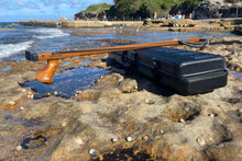 Load image into Gallery viewer, Ranger wood speargun Series for Spearfishing, Speargun for Freediving, Scuba Diving, Fishing, Diving, Burma Teak, Stainless Steel Shaft