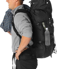 Load image into Gallery viewer, 3Pcs Portable Water Bottle Clip with  stainless steel buckle , Hanging Bottle Buckle Clip for Outdoor Camping Hiking Traveling Backpack Belt Nylon Webbing Strap Tools