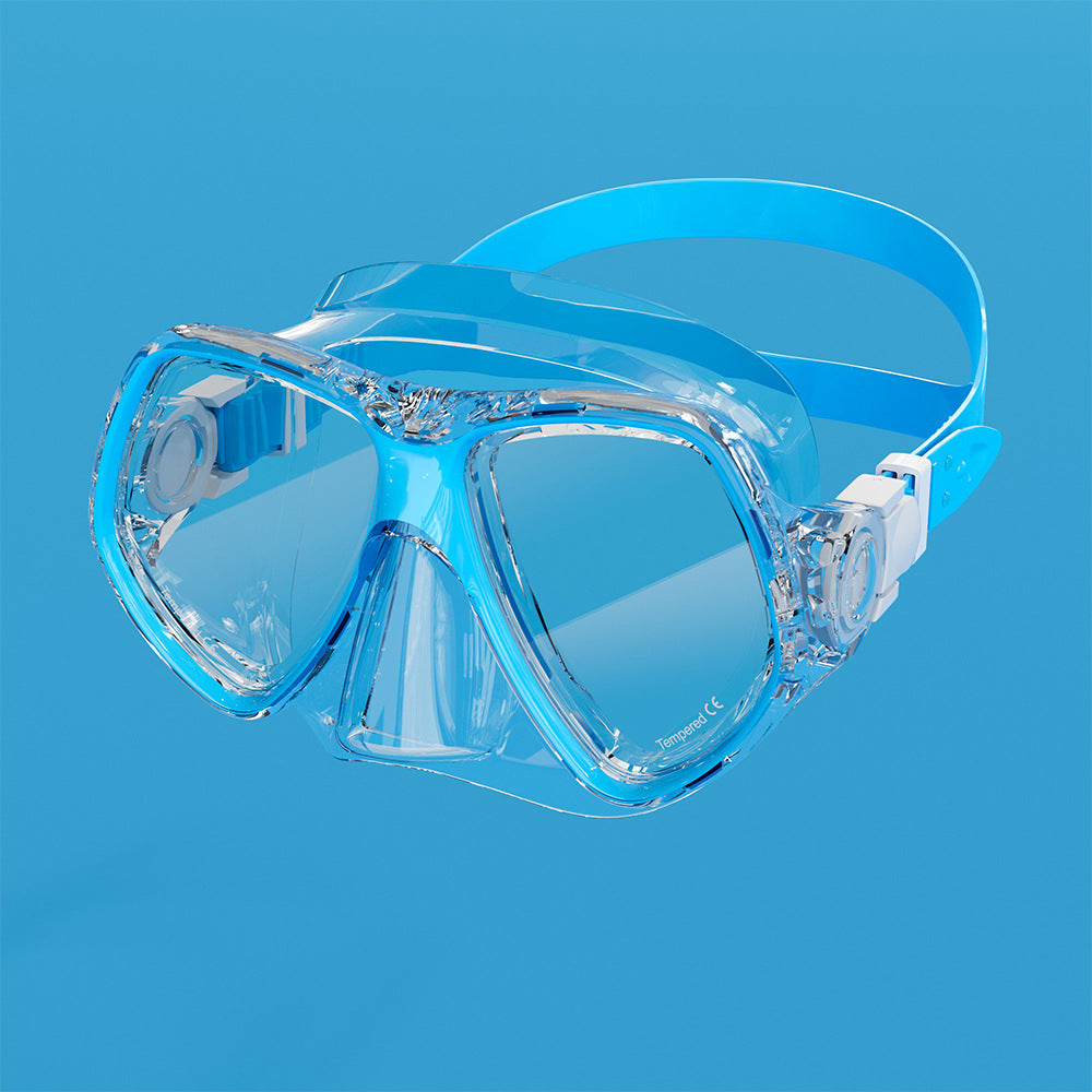 Diving Snorkeling Frameless Mask - Perfect Seal Silicone Skirt