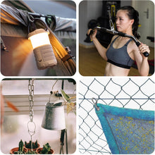 Load image into Gallery viewer, sprookber Stainless Steel Spring Snap Hook Carabiner - 304 Stainless Steel Clips, Set of 5