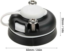 Load image into Gallery viewer, Track Mounting Base, Kayak Track Mount Base Light Pole Base Rail Mount Replacement for Fishing Boat Canoe Yacht, Built in 2 Screws