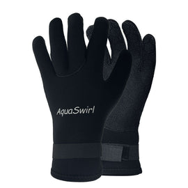 3mm Diving Gloves , Anti Slip Fishing Gloves Surfing Glove with Adjustable Wrist Strap, Water Proof Gloves Pool Glove Swim Gloves Ice Fishing Gloves