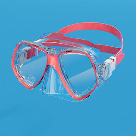 Diving Snorkeling Frameless Mask - Perfect Seal Silicone Skirt