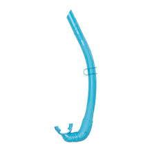 Load image into Gallery viewer, Snorkel for Lap Swimming, Adult Snorkeling Gear Swim Training, Center-Mount Silicone Mouthpiece One-Way Purge Valve in Pool and Open Water
