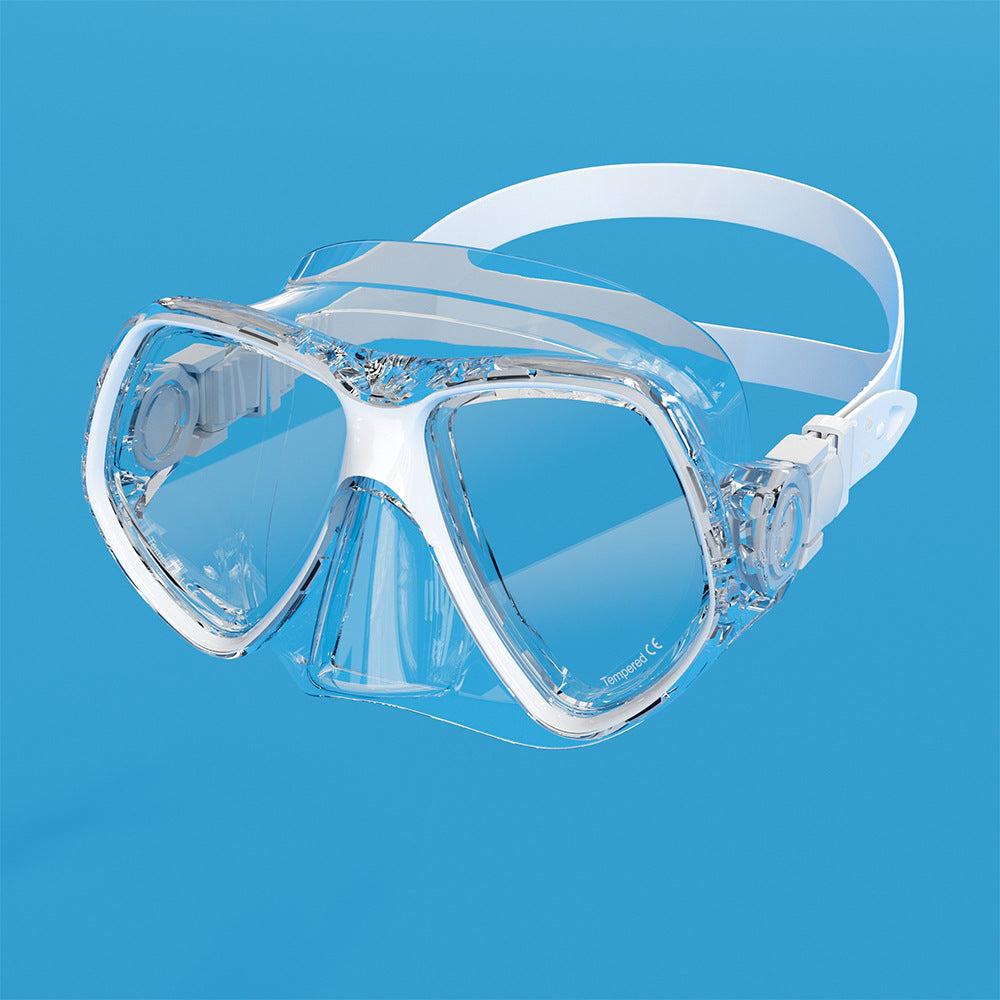 Diving Snorkeling Frameless Mask - Perfect Seal Silicone Skirt