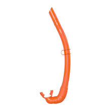 Load image into Gallery viewer, Snorkel for Lap Swimming, Adult Snorkeling Gear Swim Training, Center-Mount Silicone Mouthpiece One-Way Purge Valve in Pool and Open Water