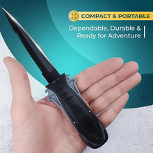 Load image into Gallery viewer, Dive Knife – Sharp Safety Knife for Spearfishing