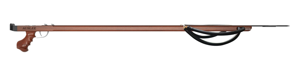 Burmese teak speargun handle